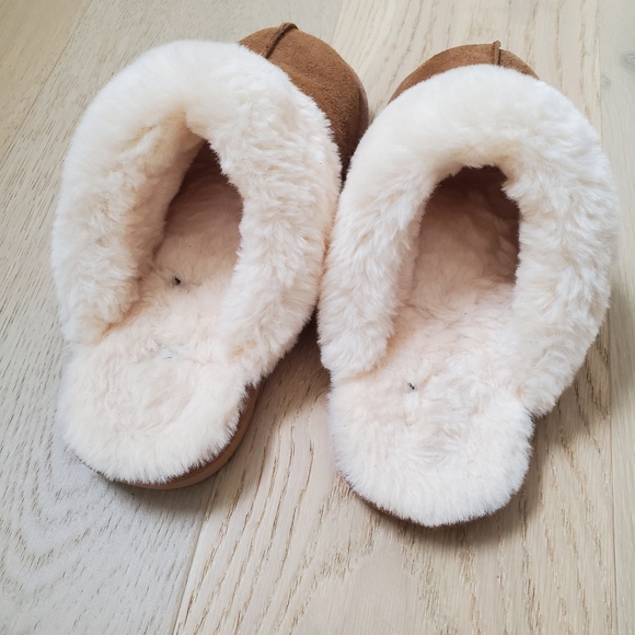 Crown Vintage Cushy Scruff Slippers size 6 - chestnut - Picture 4 of 7
